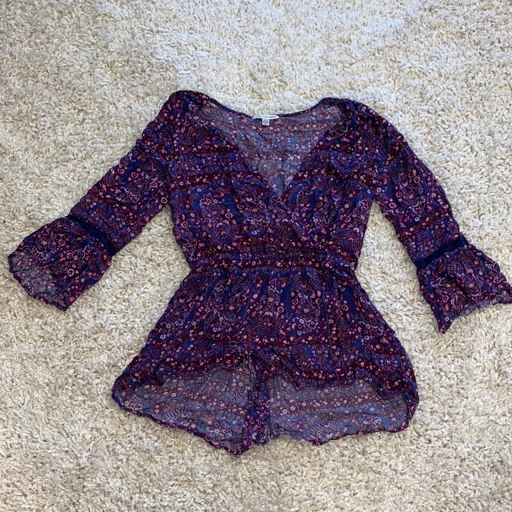 AE Long Sleeved Romper